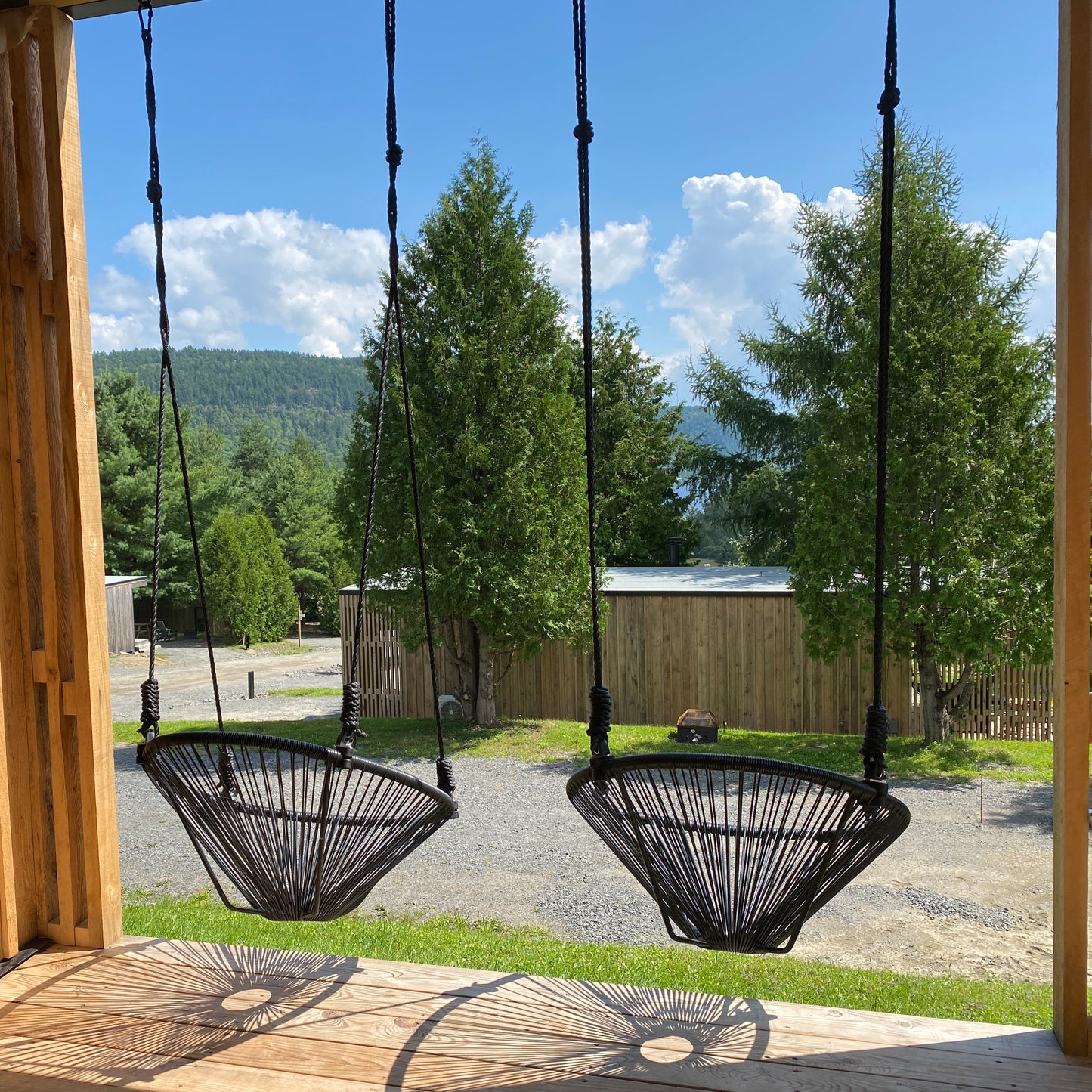 Chaise suspendue